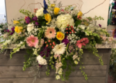 Butterfly Garden Casket Spray