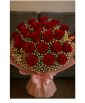 Butterfly Kiss Bouquet (red) ROSES
