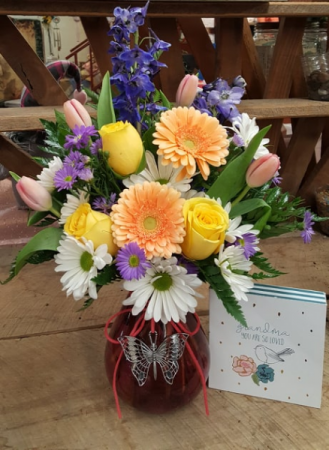 Butterfly Kisses Arrangement