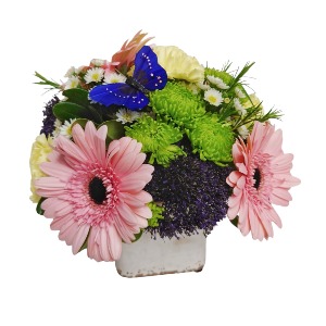 Butterfly Kisses floral