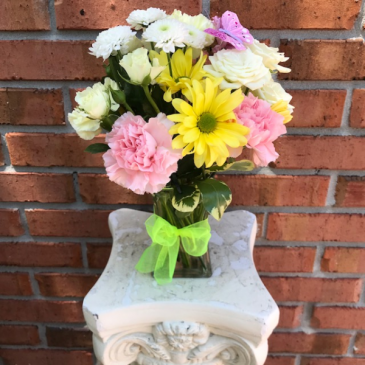 Butterfly Kisses Vase