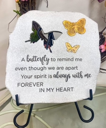 Butterfly Memorial Steppingstone Sympathy Gift