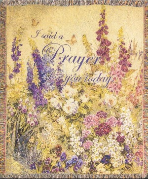 Butterfly Paradise Tapestry Throw