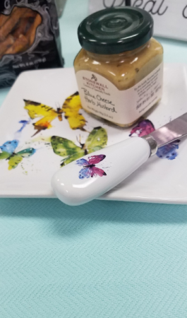 Butterfly Plate & Spreader 