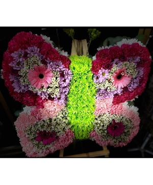 Butterfly Sympathy Stand Funeral