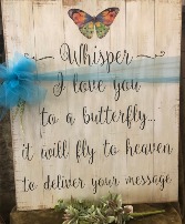 Butterfly Wall Sign 