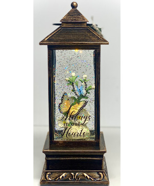 Butterfly Water Glitter Lantern 