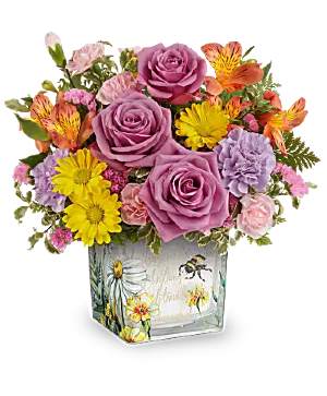 Buzz Bouquet cube