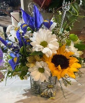 Buzzing Blooms Flower Arrangement 