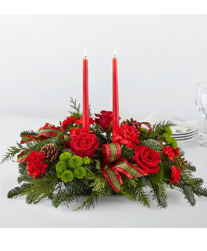 By the Candlelight Centerpiece Centerpiece