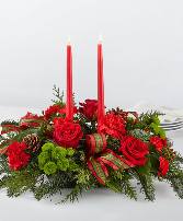 By the Candlelight Centerpiece FLORAL DESIGN