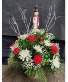 Happiest Snowman II FHF-C01133 Fresh Flower Arrangement (Local Delivery Area Only)