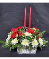Winter Trees and Lihgts FHF-C016 Fresh Flower Arrangement (Local Delivery Area Only)