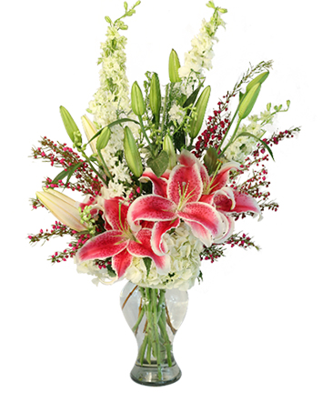 Deeply Dedicated Vase Arrangement  in Mount Airy, NC | CANA  MT. AIRY FLORIST