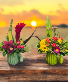 Cactus Glory - Designer's Choice  Vase arrangement