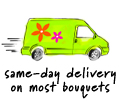 CALL FOR A SAME DAY DELIVERY USUALLY NOT A PROBLEM
