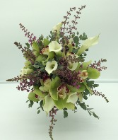 Call & Orchid Dream Bouquet Wedding Bouquet