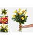 Local Calla Elegance YELLOW Hand Tied, Vase Ready Bouquet