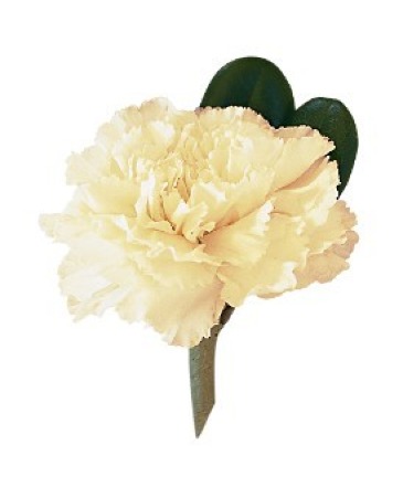 White Mini. Calla Lily Boutonniere