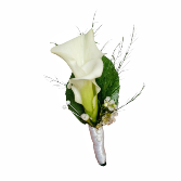Calla Lily Boutonniere Flowers