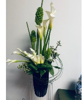Steel Ginger Calla Floral Design