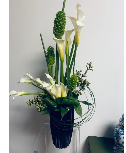 Steel Ginger Calla Floral Design