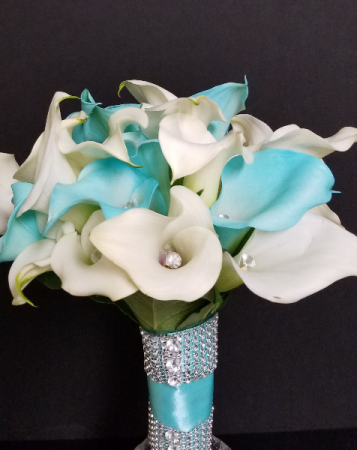 Callas in Tiffany Bridal Bouquets