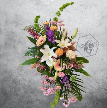 Calm and Elegant Spray Choose your Color Pallett in Sylvan Lake, AB | The B Nest Floral Design and Studio