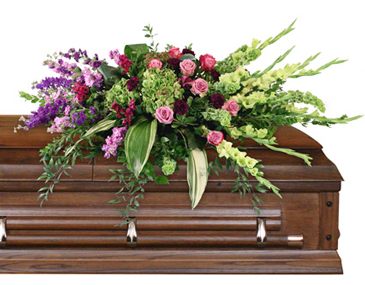 Calming Memories Casket Spray in Jacksonville, AR | DOUBLE R FLORIST