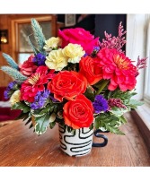 Calypso Mug + FREE Coffee Scoop Mug Arrangement