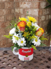 Campbell's Get Well Wishes Floral Mug