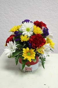 Campbell's Soup Get Well Soon Bouquet Fresh Arrangment