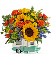 Camper in Bloom  