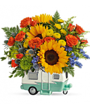 Camper in Bloom  