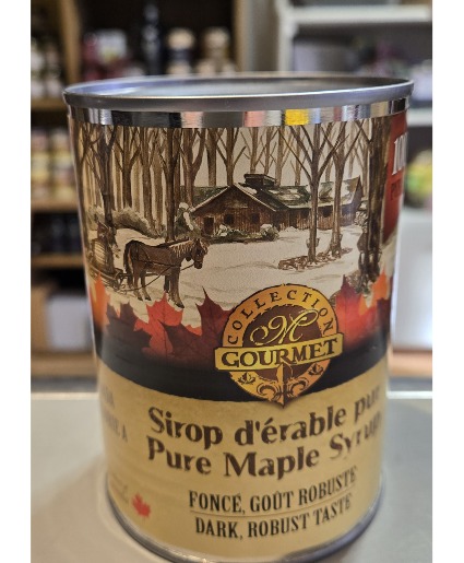 CANADIAN MAPLE SYRUP 540 ml can, Made in Quebec