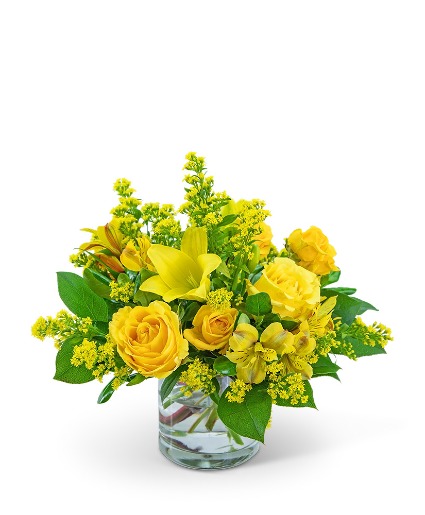 Canary Light Flower Arrangement