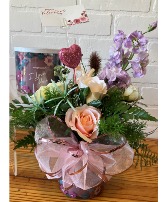 CANDLE BOUQUET Floral Arrangement