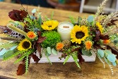 'Warm Fall Wishes' Candle Centerpiece