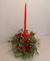 Candle Centerpiece Arrangement  Designer's Choice