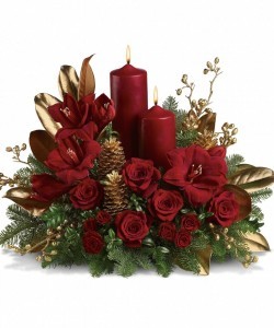 Candle light  Christmas Christmas Arrangement in Ottawa, ON | MILLE FIORE FLOWERS