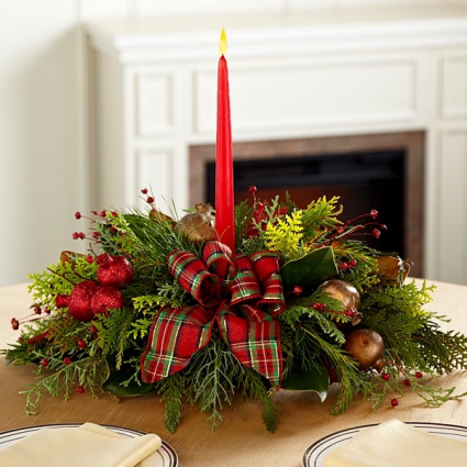 Candle lit Christmas