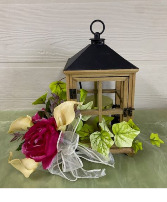 Candle Warmer Lantern - Wood 
