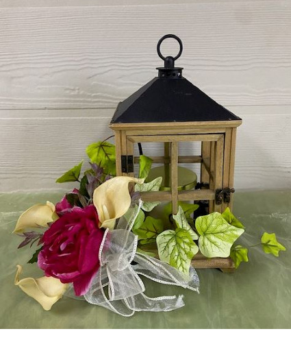 Candle Warmer Lantern - Wood
