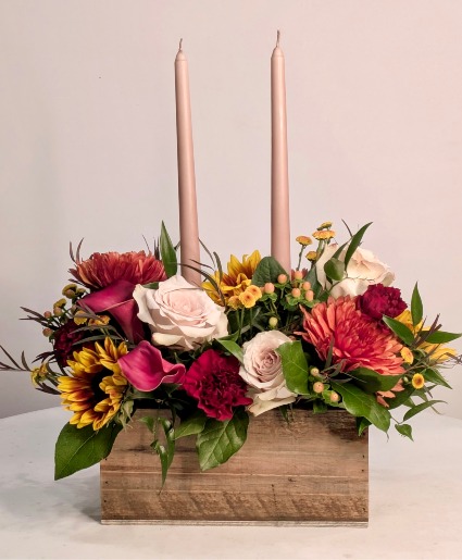 Candlelit Evening Centerpiece 