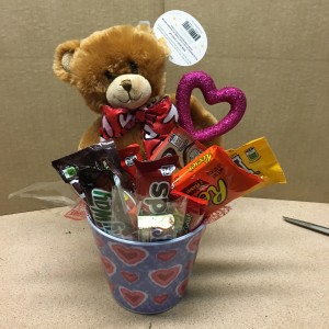 Candy Bars and Bear Valentine