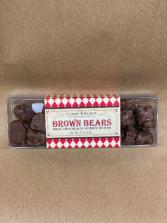 CANDY BASKET CHOCOLATE COVERED GUMMY BEARS