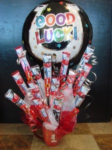 CANDY BOUQUET available in school colors