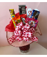 Valentine Candy Bouquet Candy Arrangement