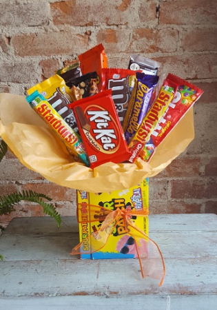 Candy Bouquet Gift Basket in New Castle, IN | WEILAND'S FLOWERS