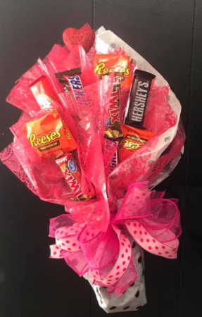 candy bouquet ideas for valentines day